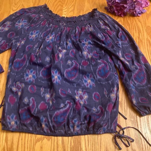 Lucky 🍀 Blue and Purple Top - Picture 10 of 12